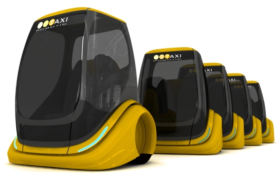 The Robo Taxi is just what it sounds like A robotic taxi meant to be used